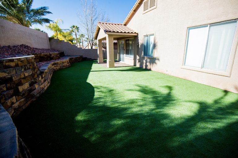 Residential Artificial Grass Installation 1